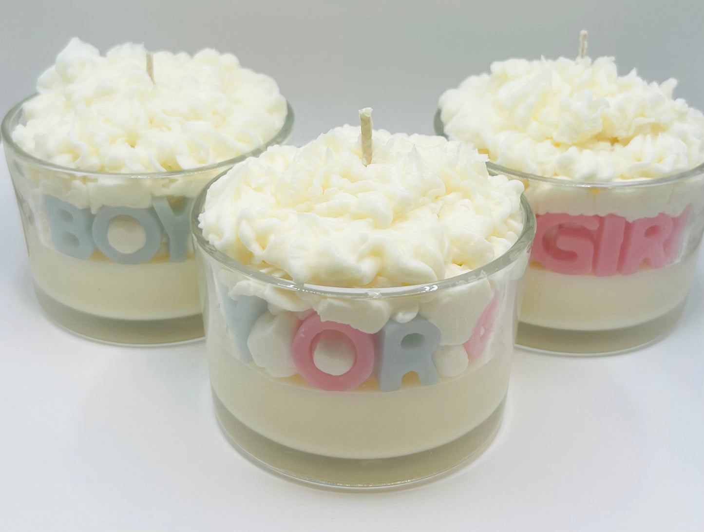 Gender Reveal Candles