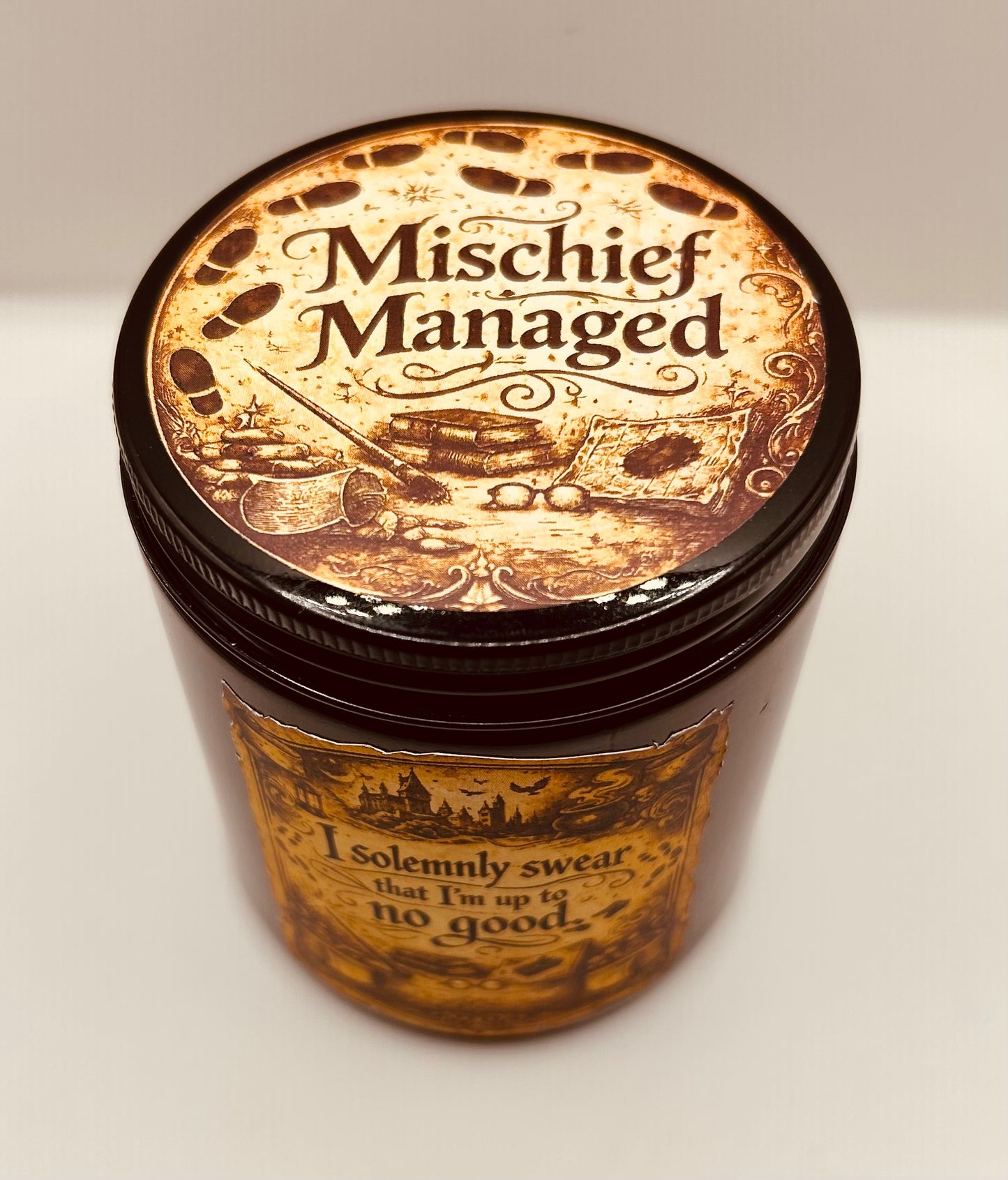 Harry Potter Marauder's Map Candle