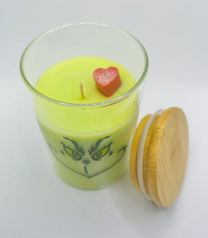 Grinch Candle