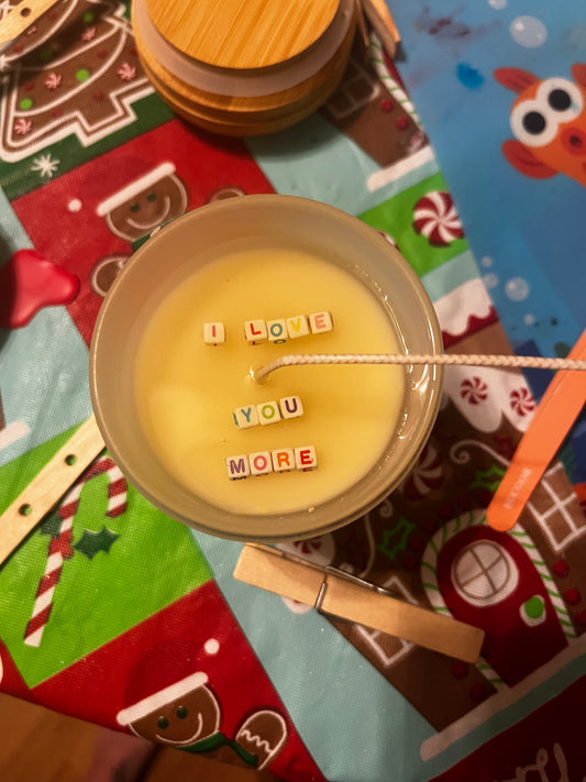 Secret Message Candle