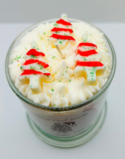 Christmas Tree Cake Candle