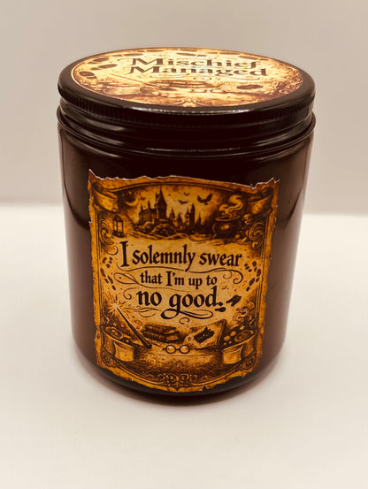 Harry Potter Marauder's Map Candle