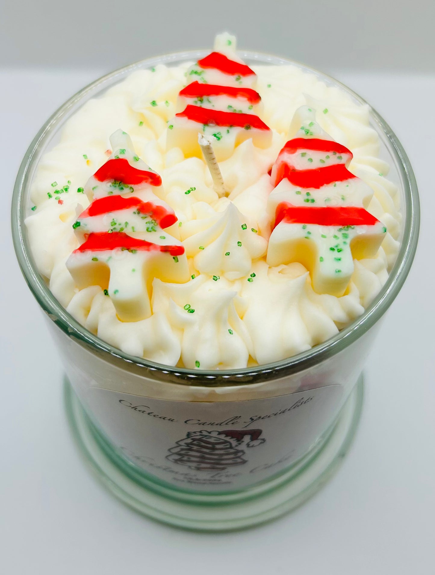 Christmas Tree Cake Candle