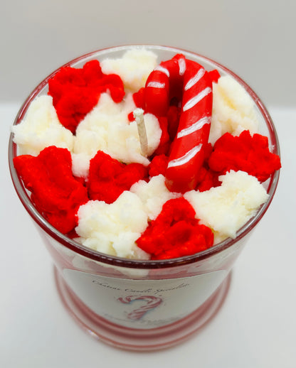 Twisted Peppermint Candle