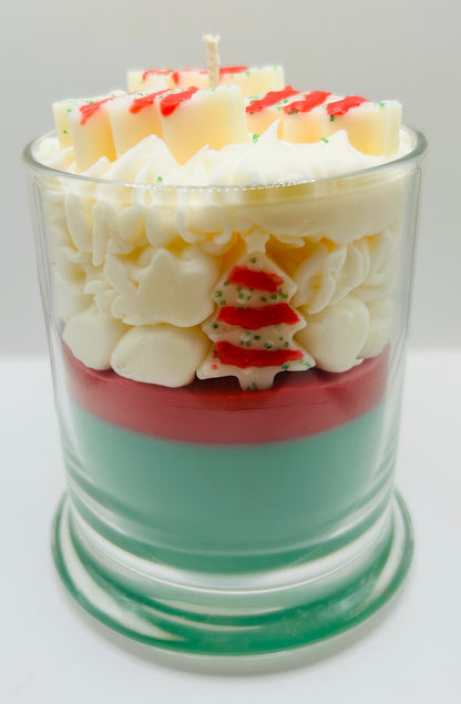 Christmas Tree Cake Candle