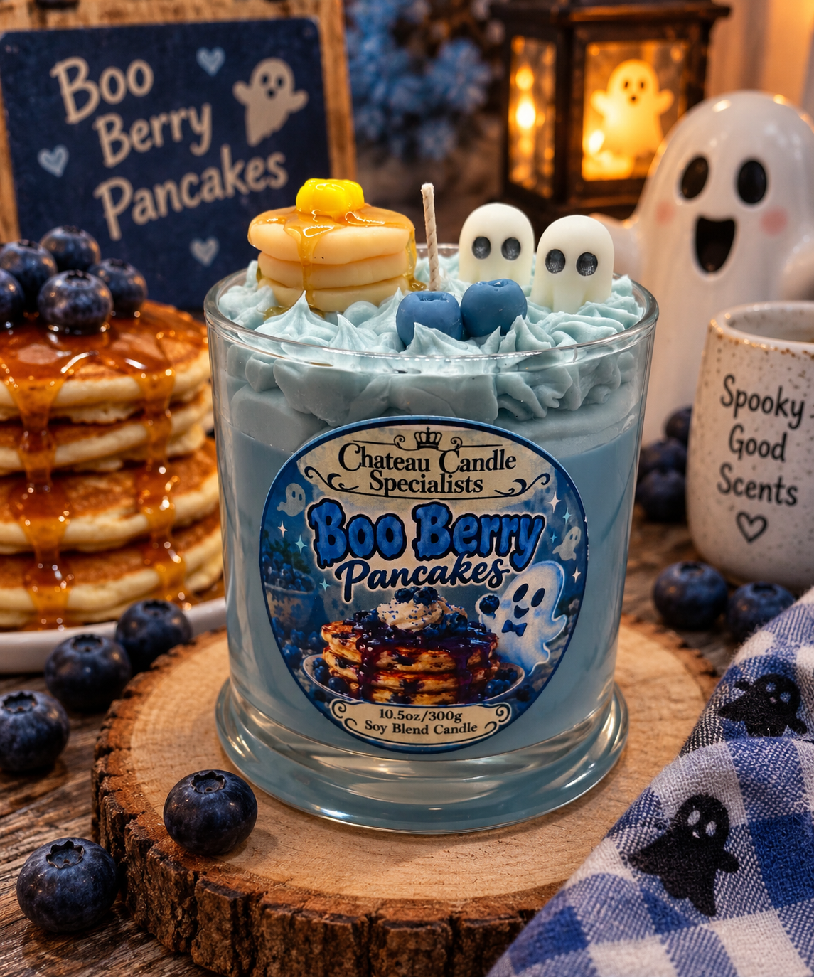 Boo Berry Pancakes