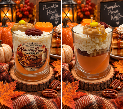 Pumpkin Pecan Waffles