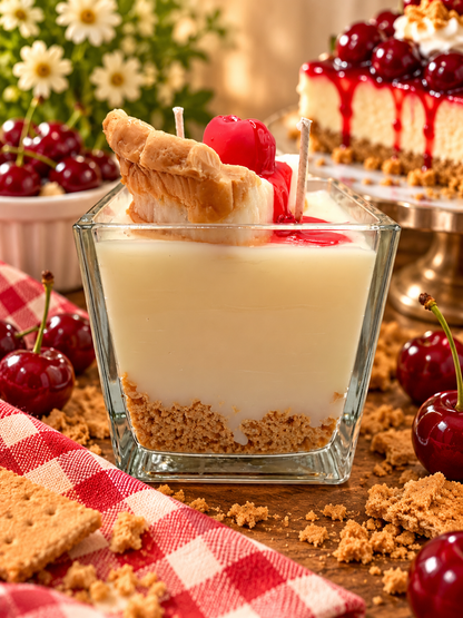 Cherry Cheesecake Candle