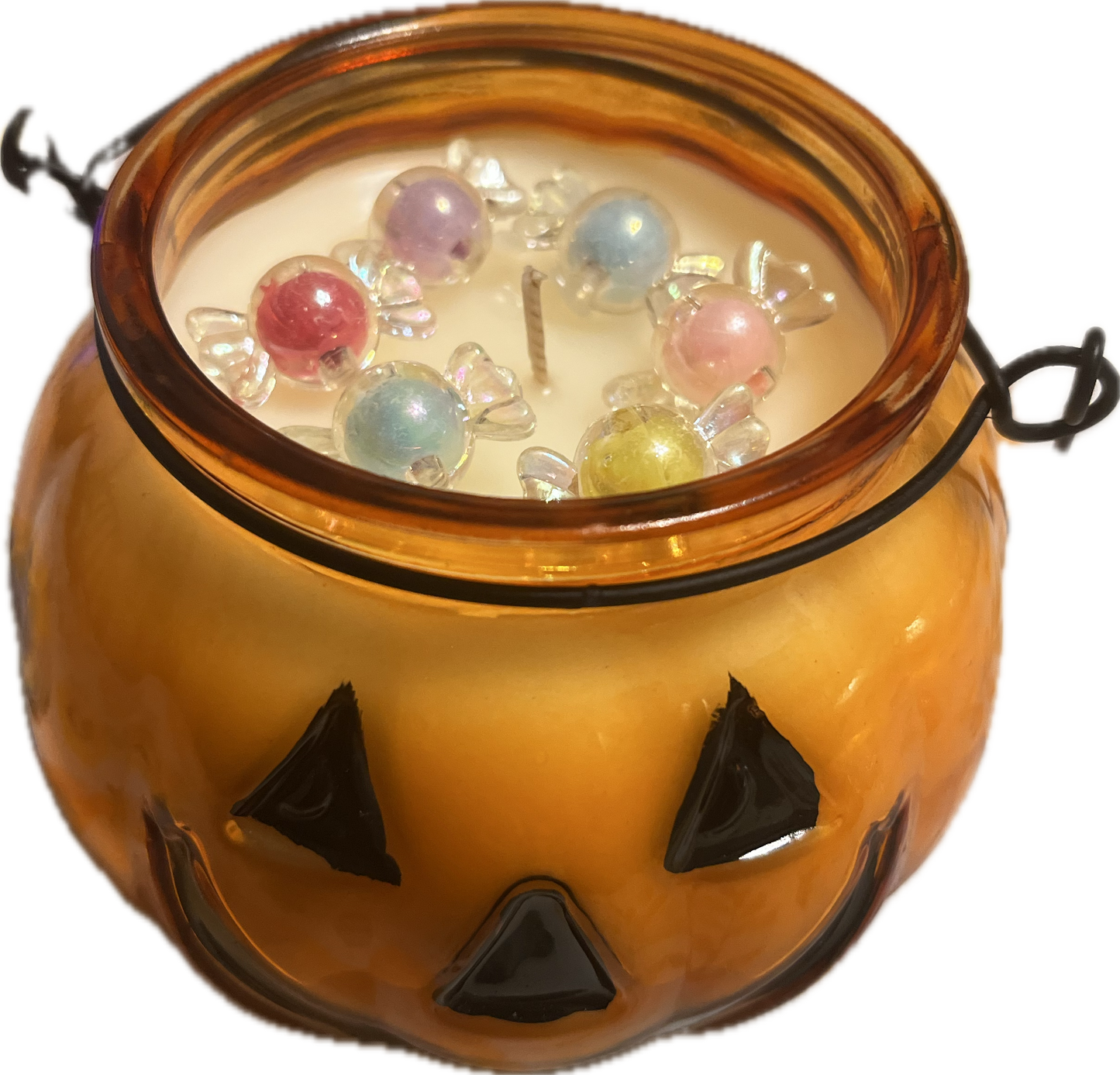 Jack-O-Lantern Candle