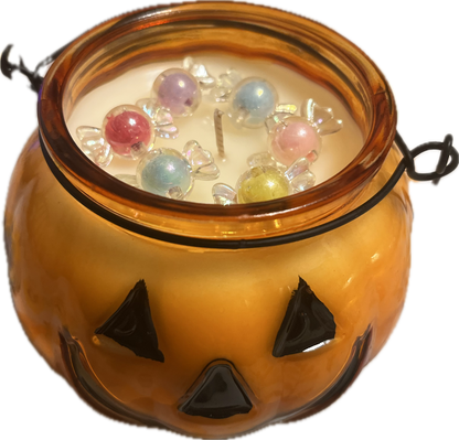 Jack-O-Lantern Candle