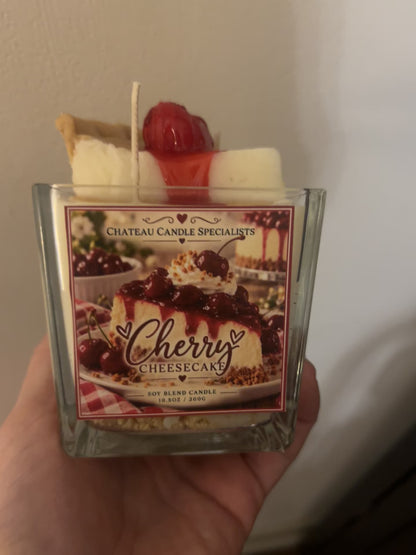 Cherry Cheesecake Candle